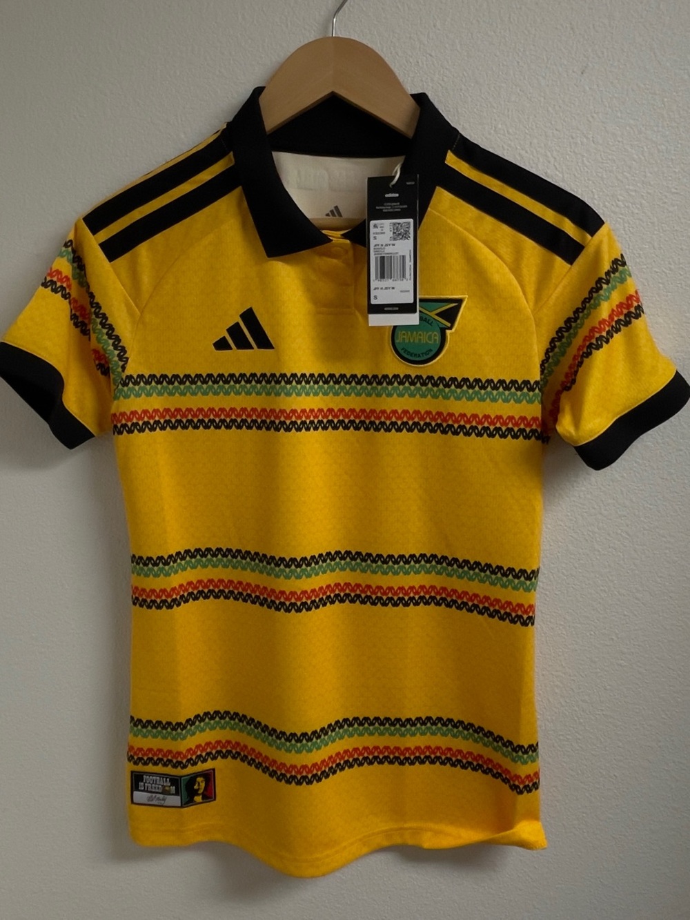 Adidas Jamaica Bob Marley Soccer Jersey Women’s